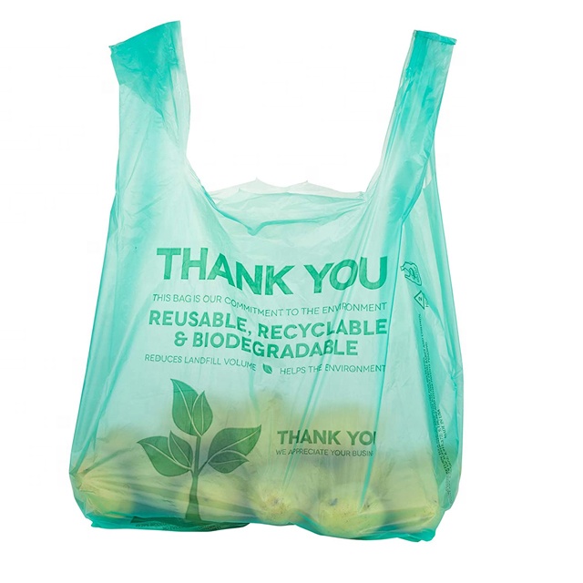 Cornstarch made biodegradable plastic shopping bags | biodegradable ...